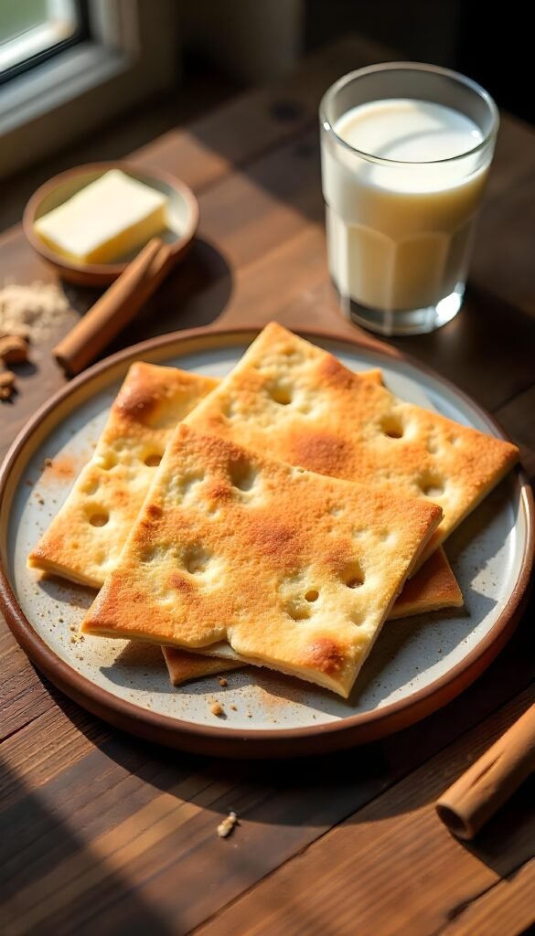 Cinnamon Sugar Matzah Crack