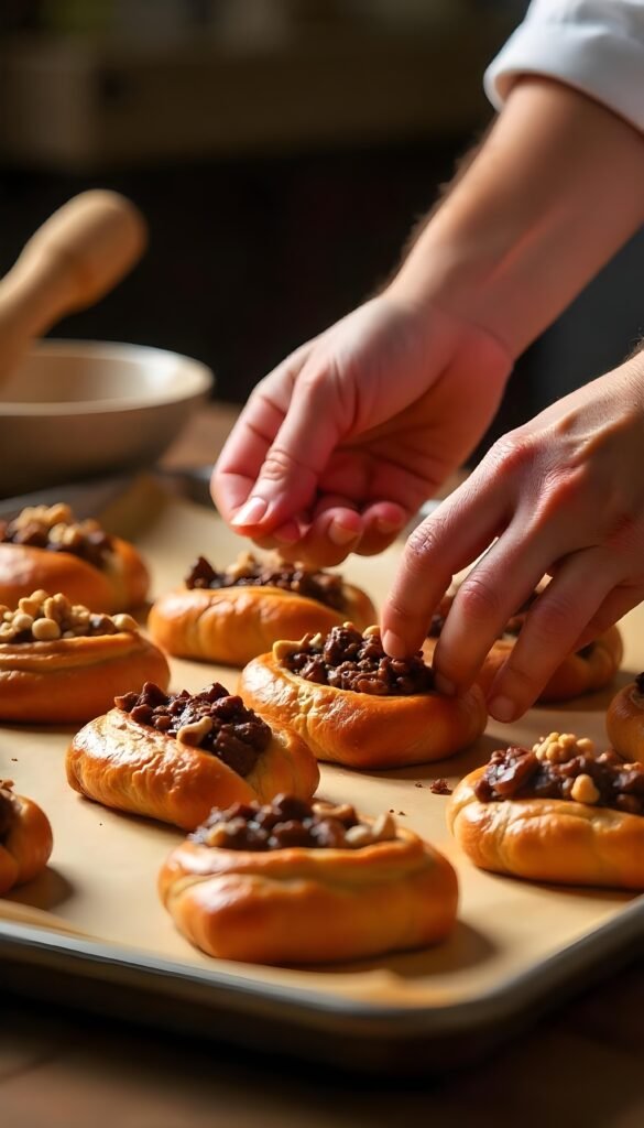 Chocolate Walnut Rugelach