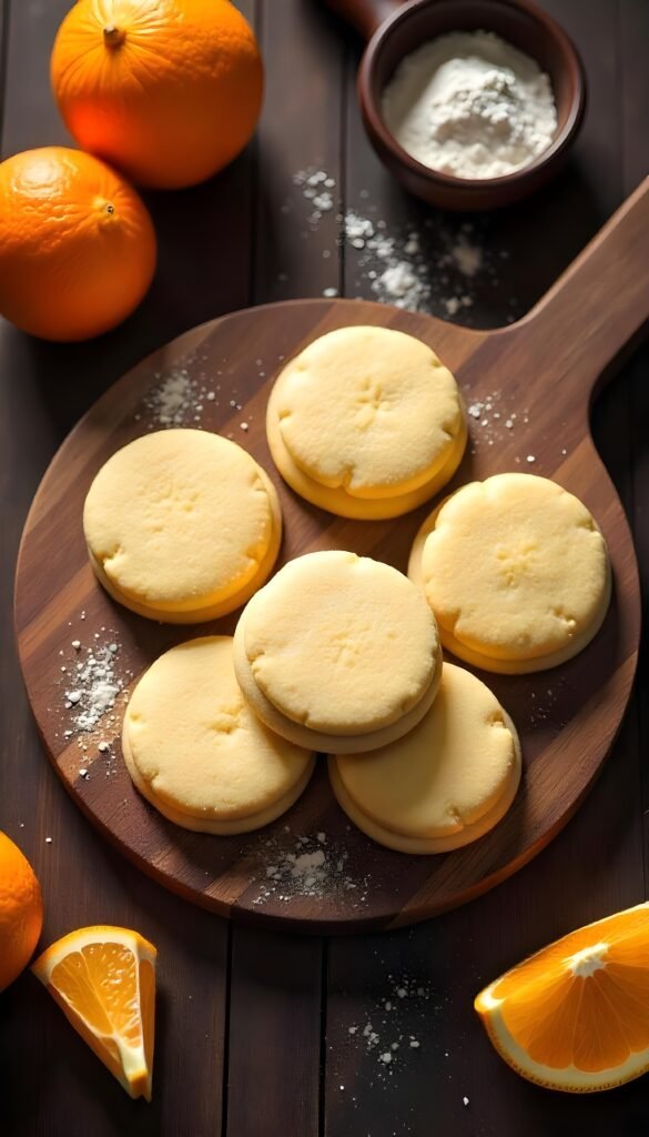 Orange Zest Shortbread Cookies Orange Zest Shortbread Cookies