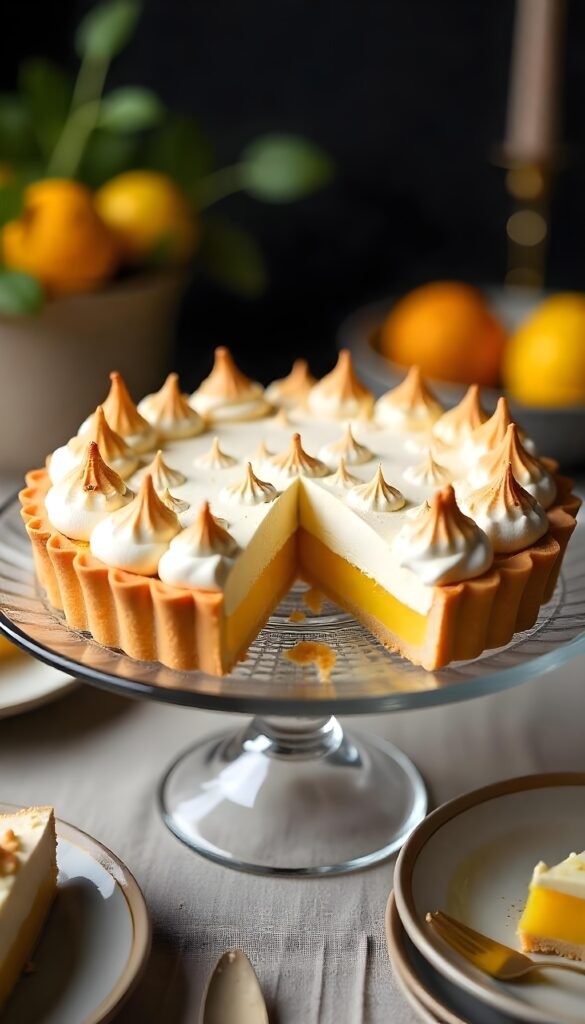 Passover Lemon Meringue Tart cake Passover Lemon Meringue Tart cake