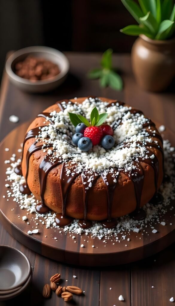 Chocolate Coconut Passover Cake Chocolate Coconut Passover Cake