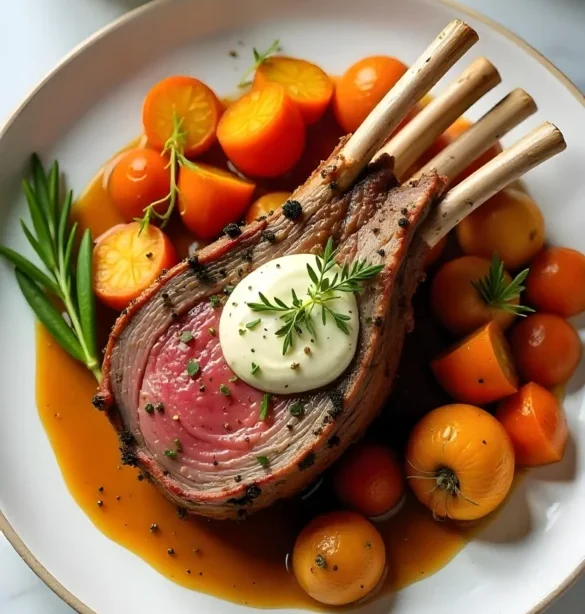 Herb-Crusted Rack of Lamb
