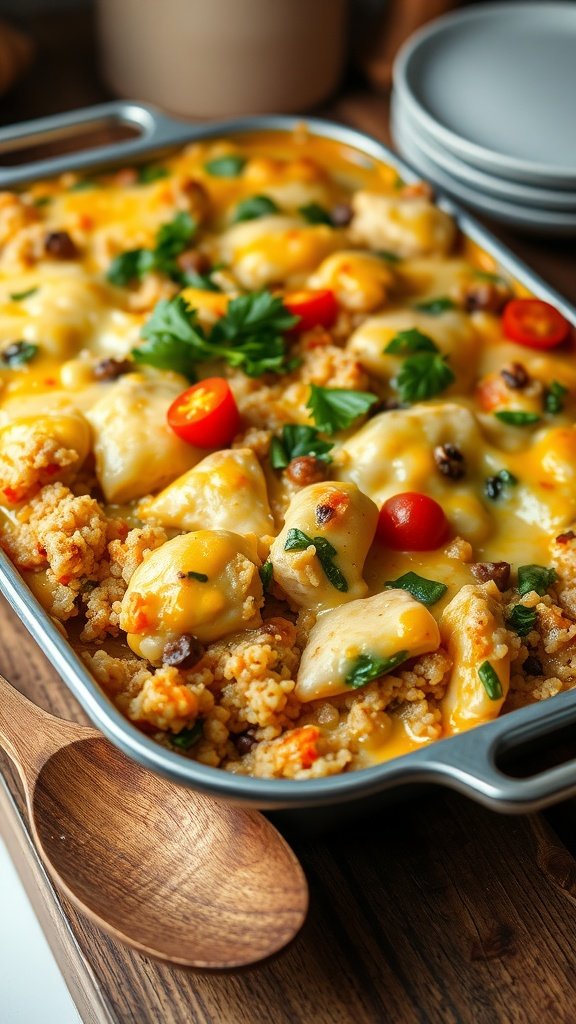 Hearty Chicken and Quinoa Casserole Recipe