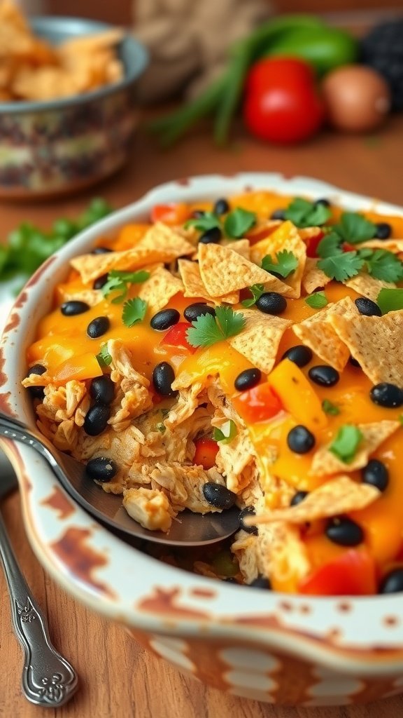 Spicy Southwest Chicken Casserole Recipe