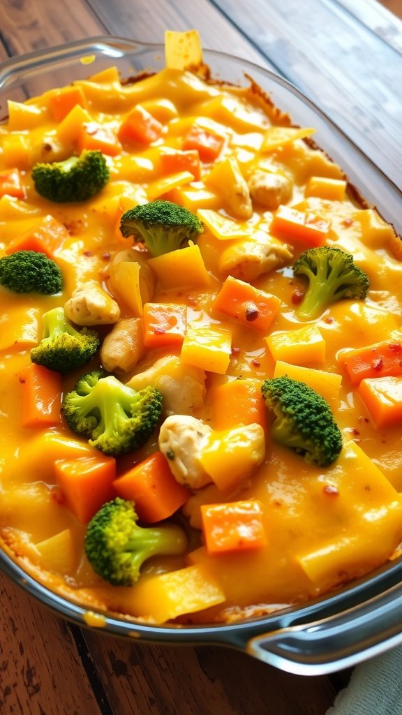 Savory Honey Mustard Chicken Casserole