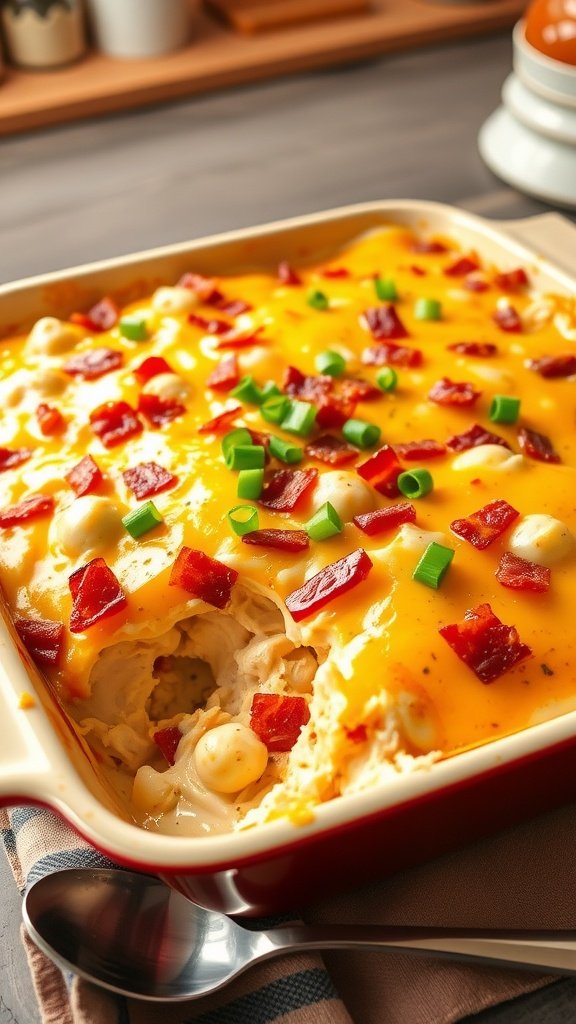Creamy Crack Chicken Casserole Recipe