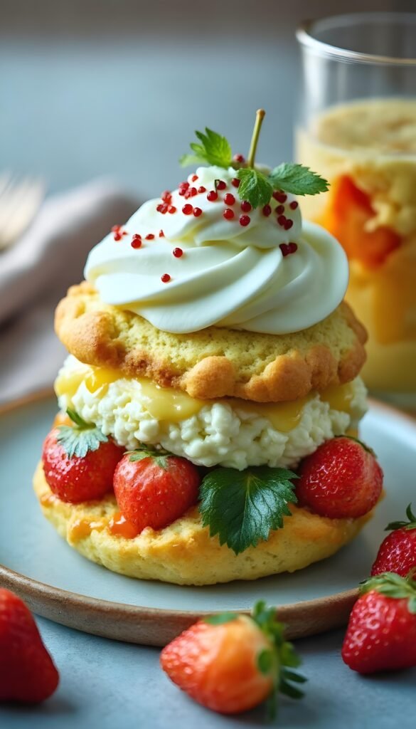 Strawberry Shortcake Dessert