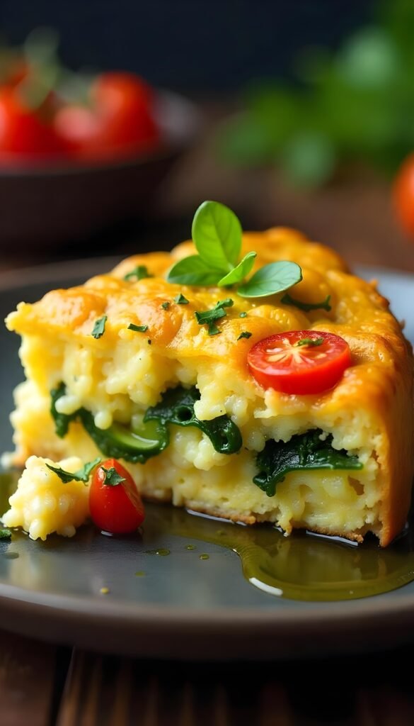 Herb-Infused Vegetable Frittata