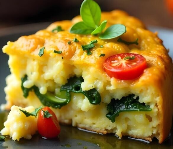 Herb-Infused Vegetable Frittata