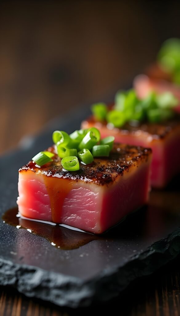 Seared Ahi Tuna Steaks