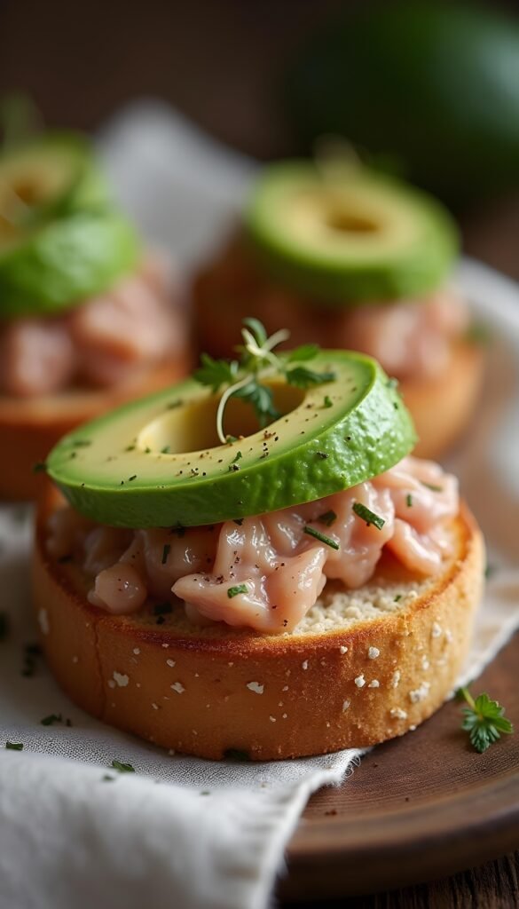 Flavorful Tuna and Avocado Stack
