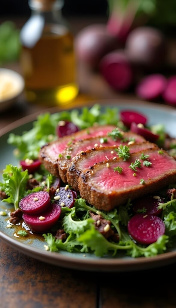 Vibrant Tuna and Beet Salad